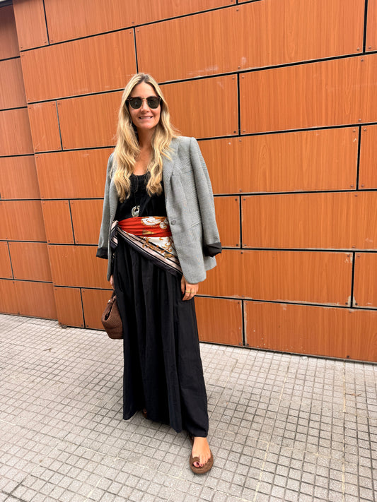 Vestido Oporto in Black