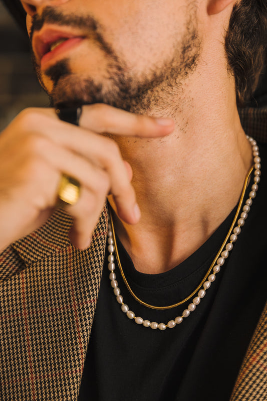 Collar de perlas Maru Genderless